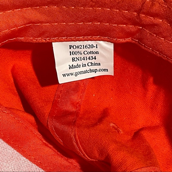 Bundle Of Two Marlins Hats White And Orange 2015 Fan Club White Adjustable Caps - Picture 4 of 7